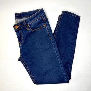 Vigoss Studio | The Jagger Skinny Crop Dark Wash Denim Jeans | Size 5/6 28